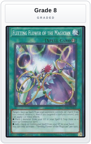 Graded - Fleeting Flower of the Magician — Grade 8 graded overlay