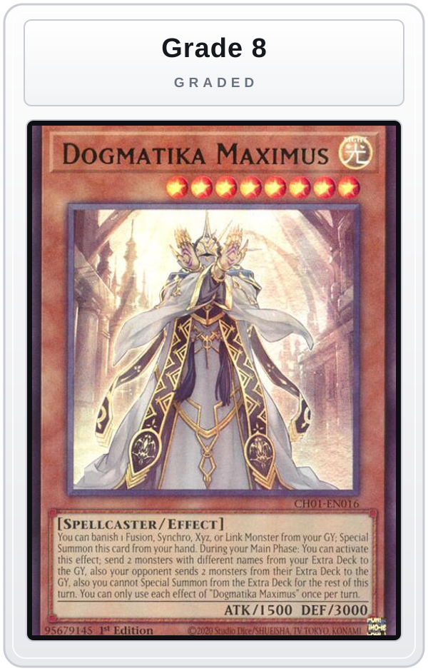 Graded - Dogmatika Maximus — Grade 8 graded overlay