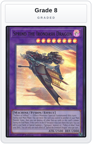 Graded - Sprind the Irondash Dragon — Grade 8 graded overlay