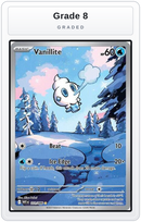 Graded - Vanillite - 111/086 — Grade 8 graded overlay