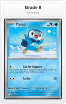 Graded - Piplup - 027/094 — Grade 8 graded overlay