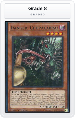 Graded - Danger! Chupacabra! — Grade 8 graded overlay
