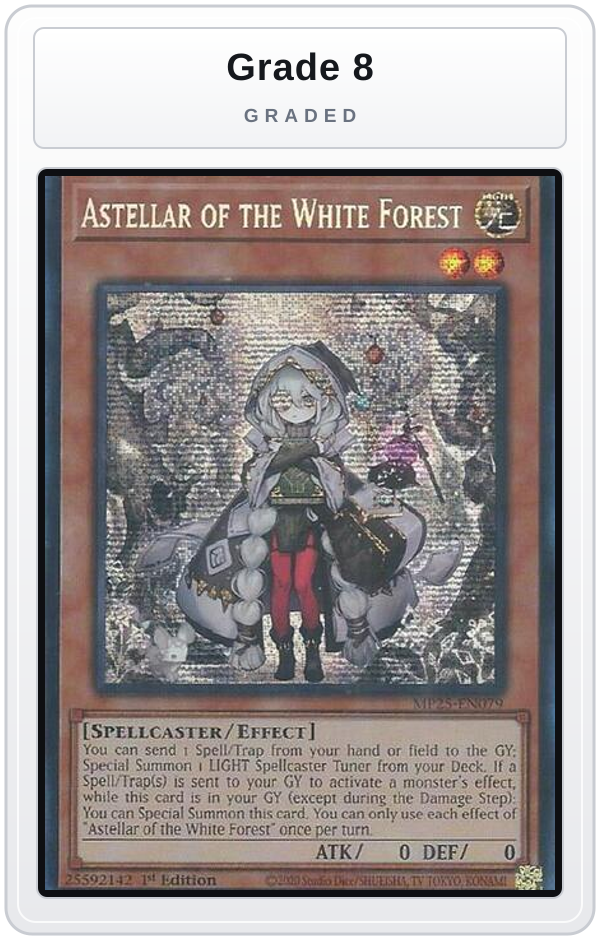 Graded - Astellar of the White Forest — Grade 8 graded overlay