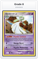 Graded - Gardevoir - 8/127 (DPPt Platinum) — Grade 8 graded overlay