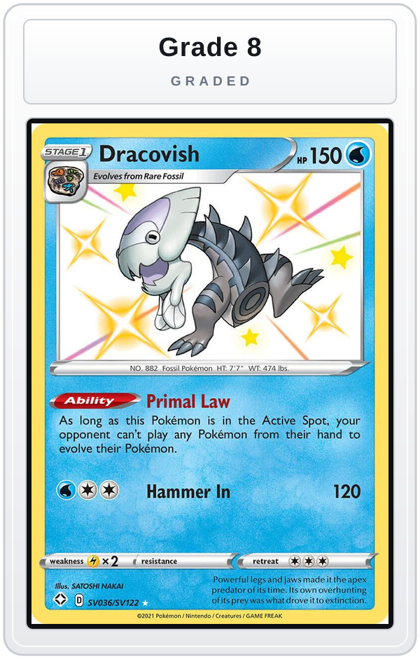 Graded - Dracovish — Grade 8 graded overlay