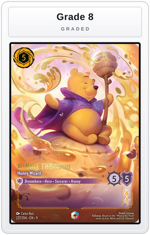 Graded - Winnie the Pooh - Hunny Wizard (Enchanted) — Grade 8 graded overlay