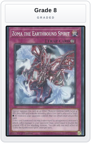 Graded - Zoma the Earthbound Spirit — Grade 8 graded overlay