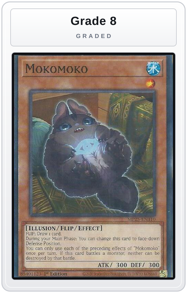 Graded - Mokomoko — Grade 8 graded overlay