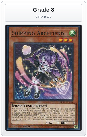 Graded - Shipping Archfiend — Grade 8 graded overlay