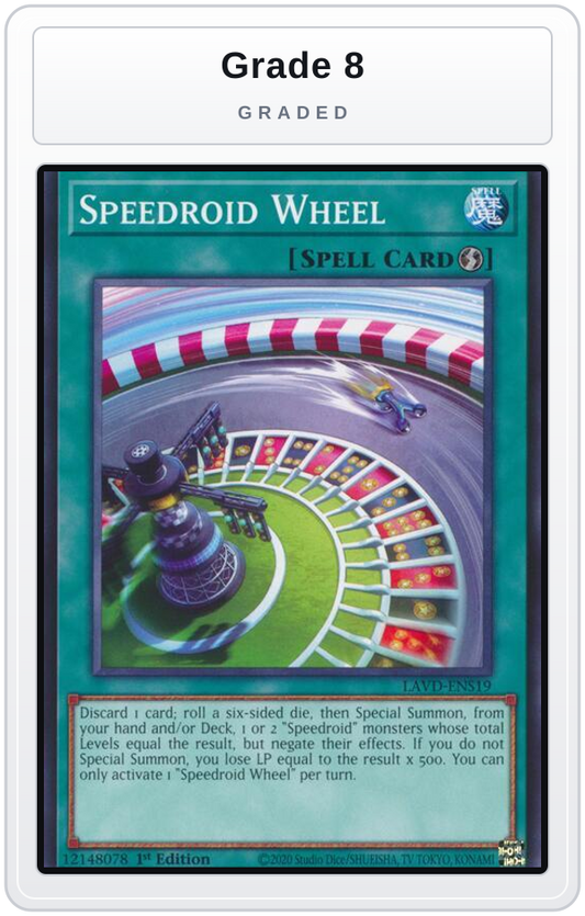 Graded - Speedroid Wheel — Grade 8 graded overlay