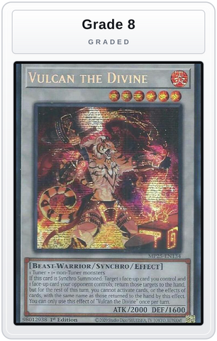 Graded - Vulcan the Divine — Grade 8 graded overlay