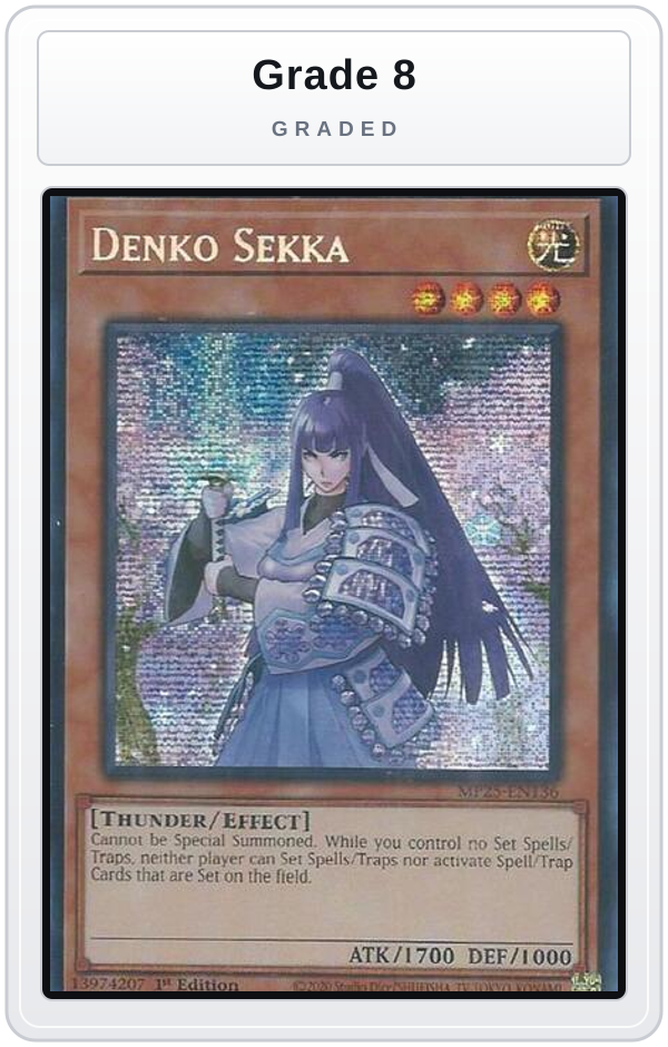 Graded - Denko Sekka — Grade 8 graded overlay