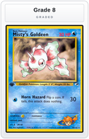 Graded - Misty's Goldeen (30) — Grade 8 graded overlay