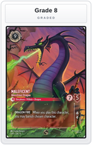 Graded - Maleficent - Monstrous Dragon (Store Championship) — Grade 8 graded overlay