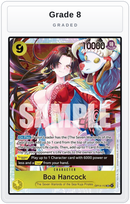 Graded - Boa Hancock - OP14-112 — Grade 8 graded overlay