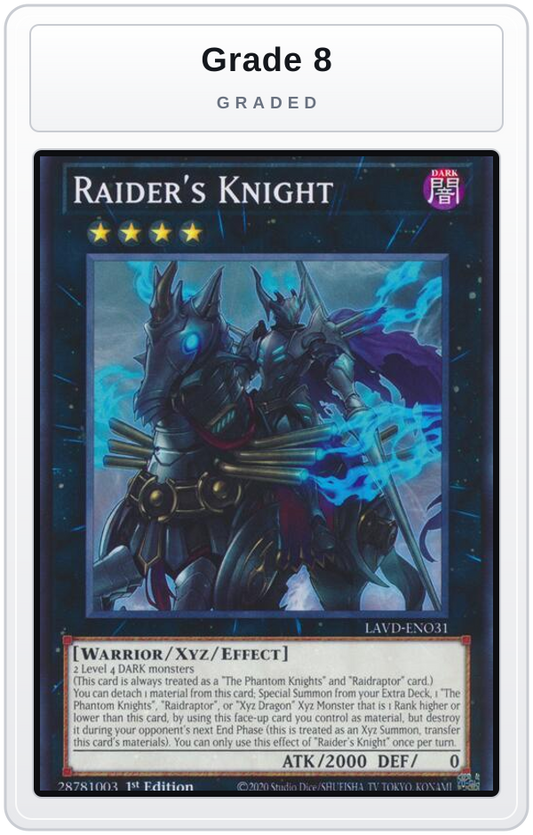 Graded - Raider's Knight — Grade 8 graded overlay