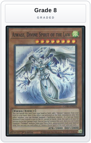 Graded - Aiwass, Divine Spirit of the Law — Grade 8 graded overlay
