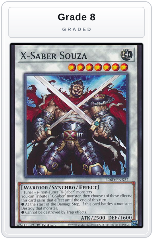 Graded - X-Saber Souza — Grade 8 graded overlay