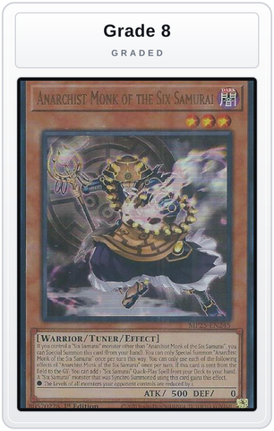 Graded - Anarchist Monk of the Six Samurai — Grade 8 graded overlay