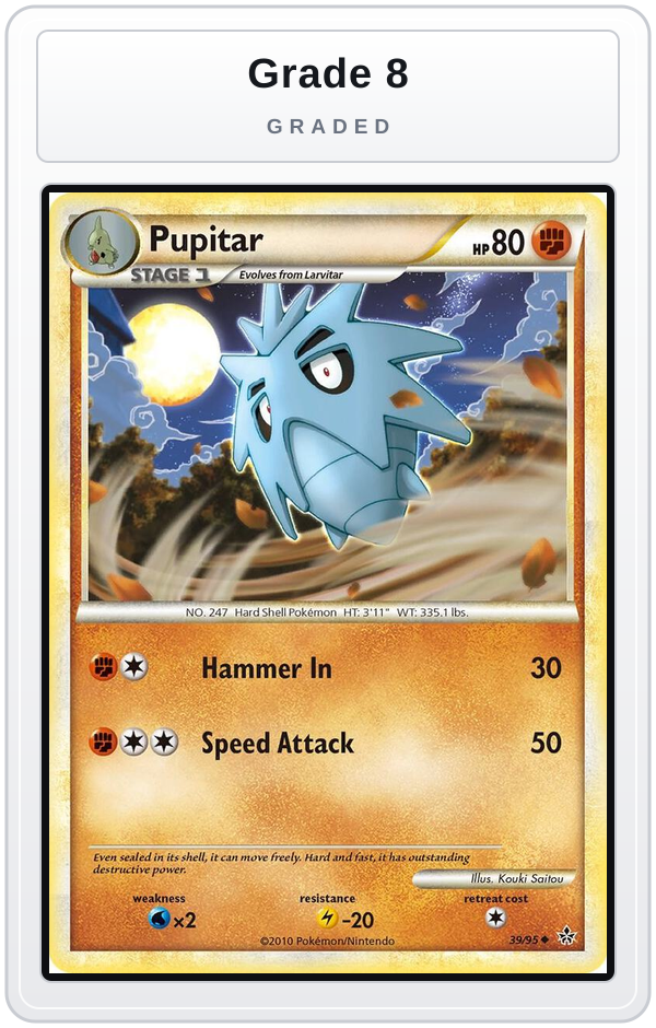 Graded - Pupitar (39) — Grade 8 graded overlay