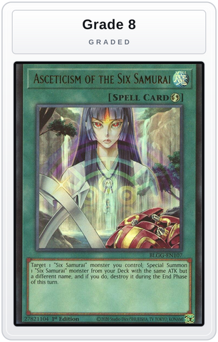 Graded - Asceticism of the Six Samurai — Grade 8 graded overlay