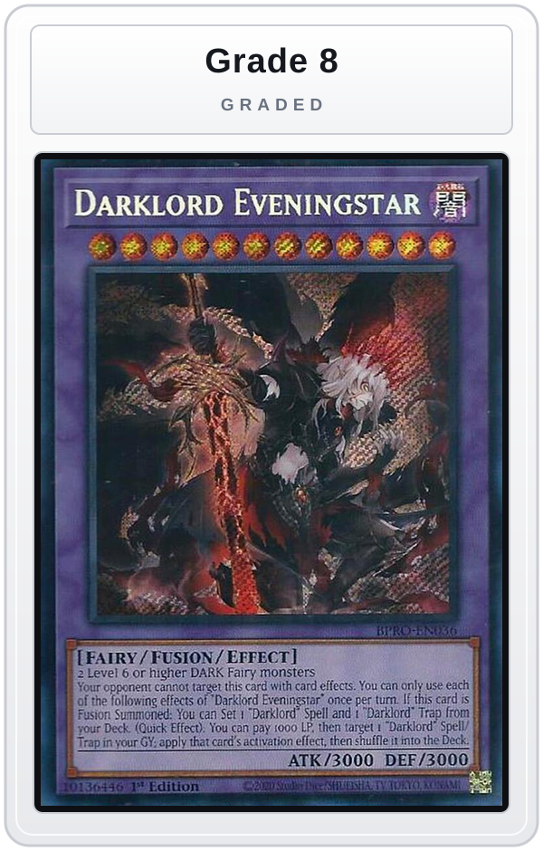 Graded - Darklord Eveningstar — Grade 8 graded overlay