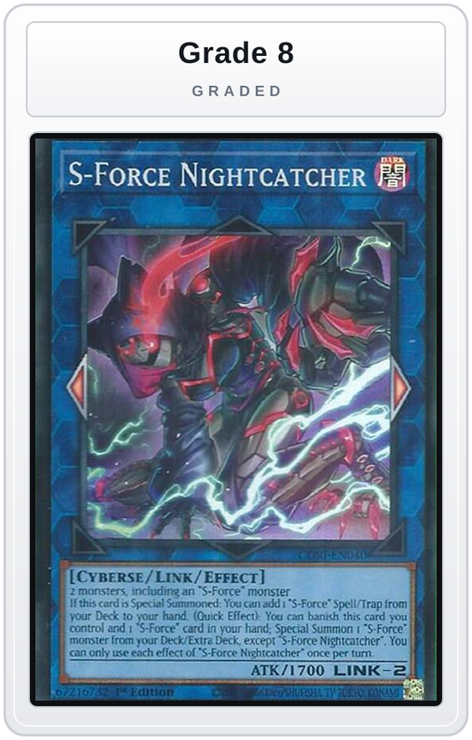 Graded - S-Force Nightcatcher — Grade 8 graded overlay