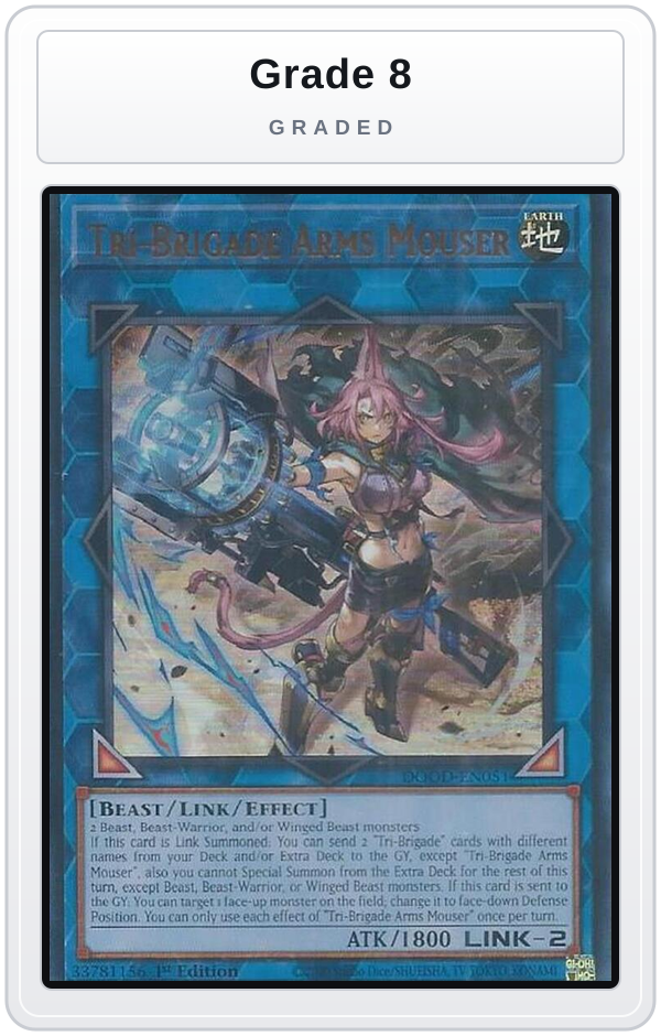 Graded - Tri-Brigade Arms Mouser — Grade 8 graded overlay