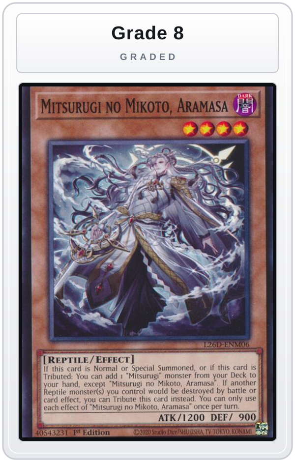 Graded - Mitsurugi no Mikoto, Aramasa — Grade 8 graded overlay