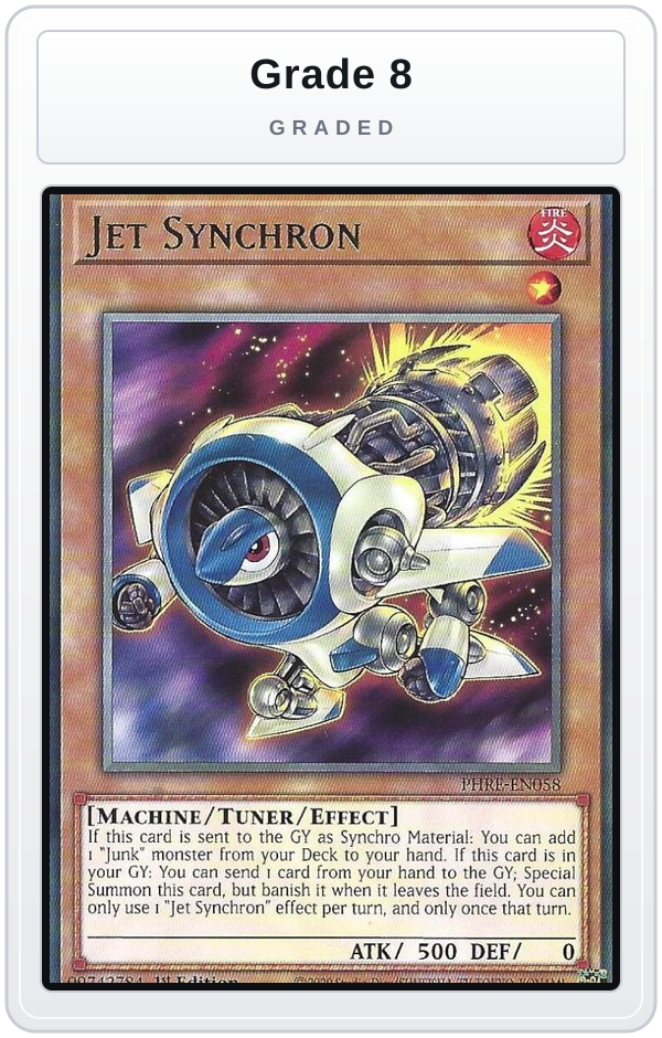 Graded - Jet Synchron — Grade 8 graded overlay