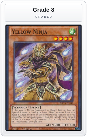 Graded - Yellow Ninja — Grade 8 graded overlay