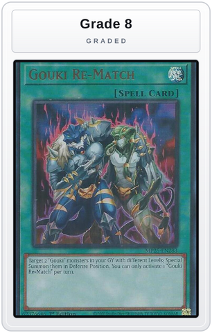 Graded - Gouki Re-Match — Grade 8 graded overlay