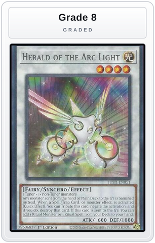 Graded - Herald of the Arc Light — Grade 8 graded overlay