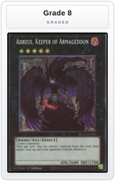 Graded - Adreus, Keeper of Armageddon — Grade 8 graded overlay