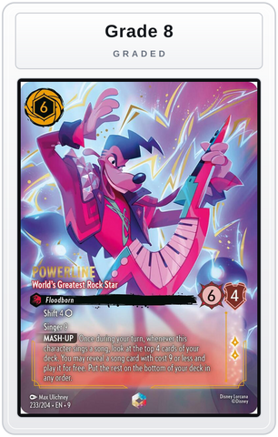 Graded - Powerline - World's Greatest Rock Star (Enchanted) — Grade 8 graded overlay