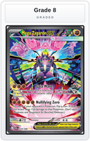Graded - Mega Zygarde ex - 120/088 — Grade 8 graded overlay