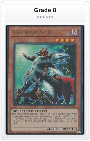 Graded - The King of D. — Grade 8 graded overlay