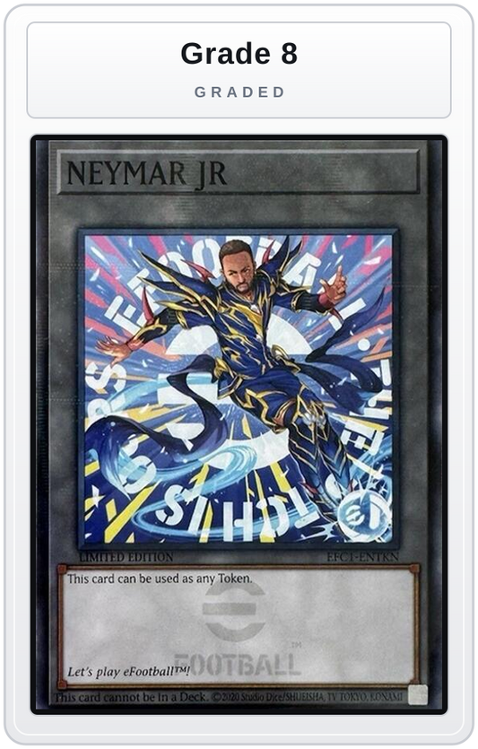 Graded - Token: NEYMAR JR — Grade 8 graded overlay