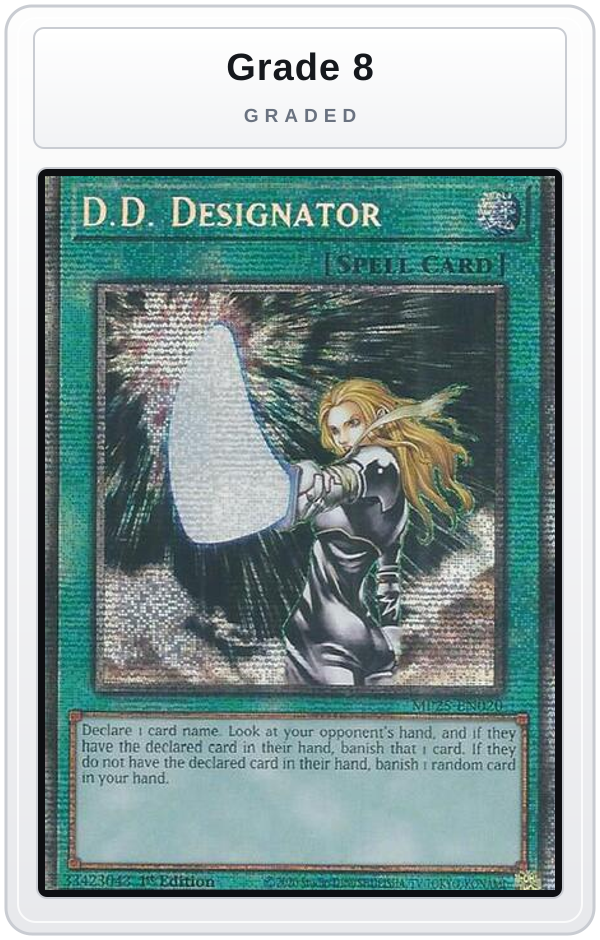 Graded - D.D. Designator — Grade 8 graded overlay