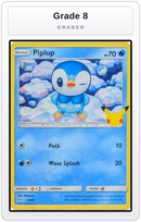 Graded - Piplup - 20/25 — Grade 8 graded overlay