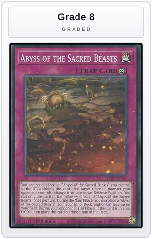 Graded - Abyss of the Sacred Beasts — Grade 8 graded overlay