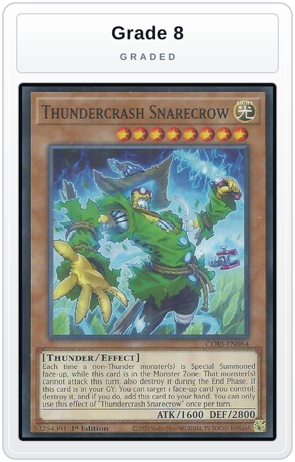 Graded - Thundercrash Snarecrow — Grade 8 graded overlay
