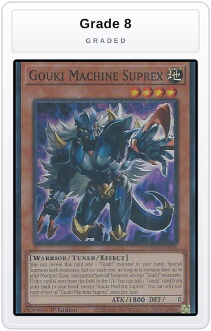 Graded - Gouki Machine Suprex — Grade 8 graded overlay