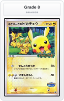 Graded - PokePark's Pikachu - 043/PCG-P — Grade 8 graded overlay