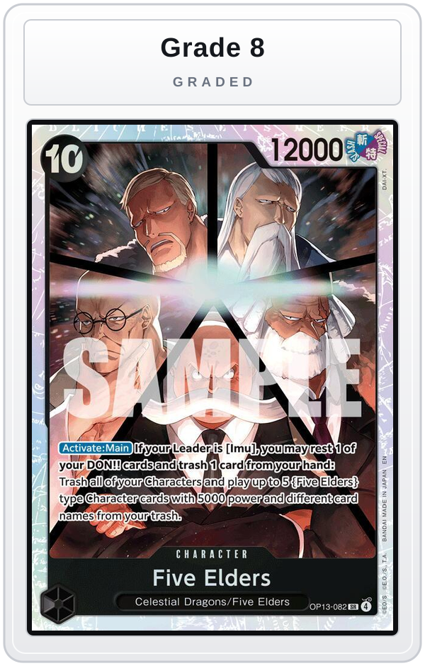 Graded - Five Elders — Grade 8 graded overlay