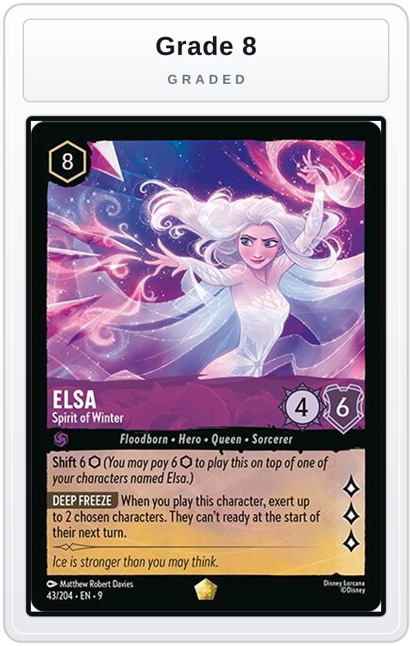 Graded - Elsa - Spirit of Winter — Grade 8 graded overlay