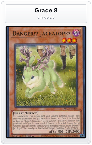 Graded - Danger!? Jackalope? — Grade 8 graded overlay