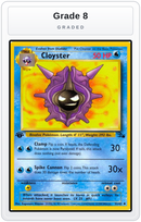 Graded - Cloyster — Grade 8 graded overlay