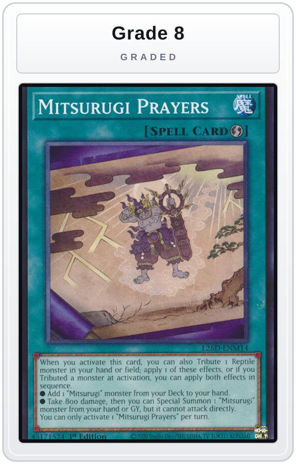 Graded - Mitsurugi Prayers — Grade 8 graded overlay