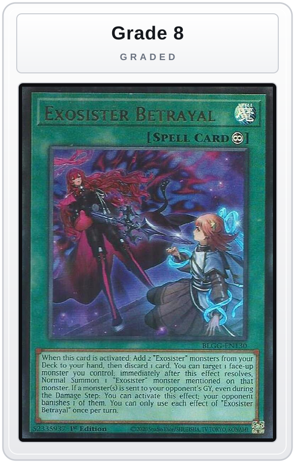 Graded - Exosister Betrayal — Grade 8 graded overlay